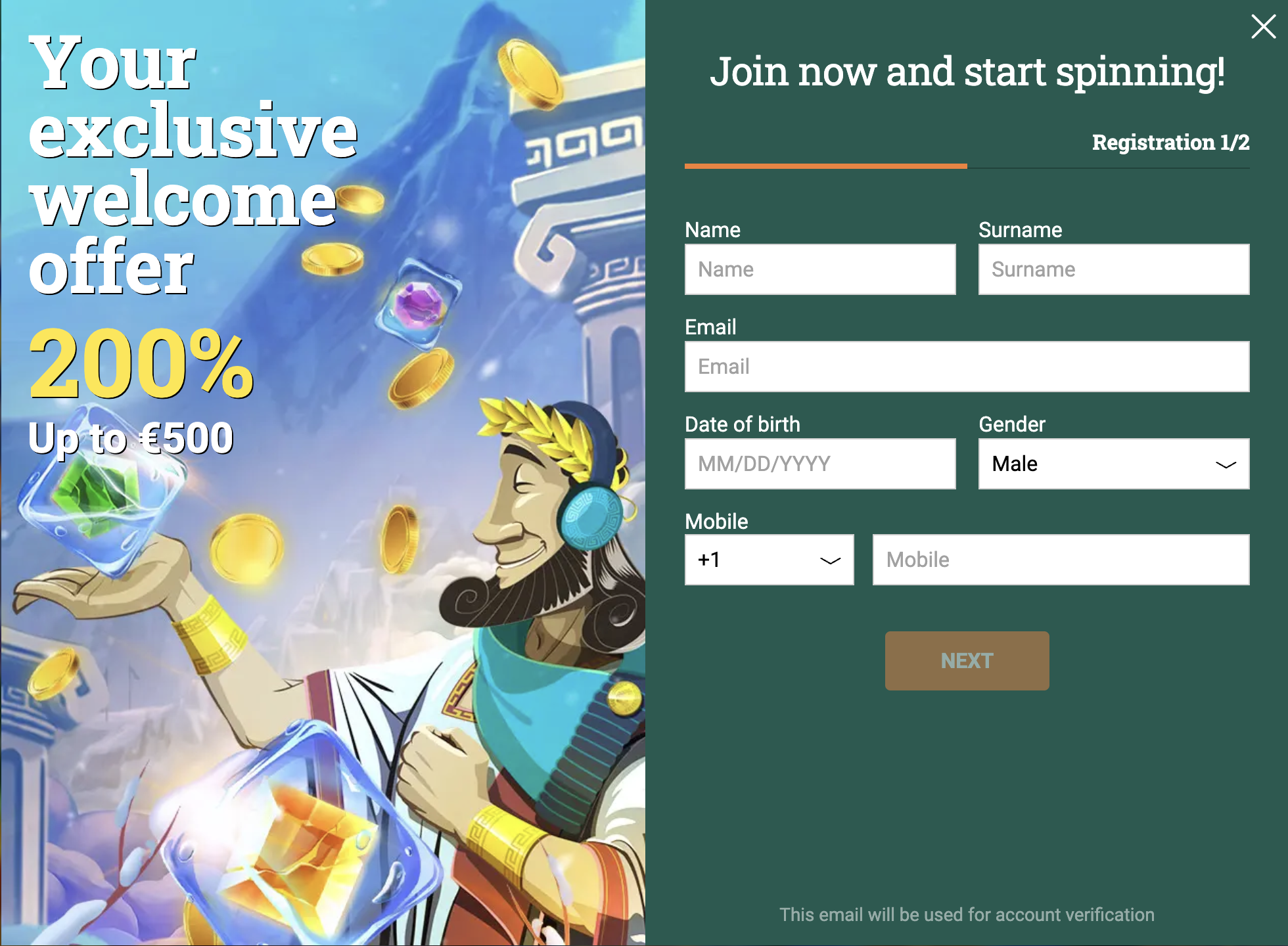 Cresus Casino connexion inscription