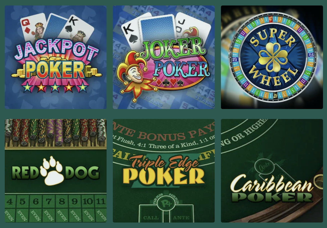 Video poker Cresus Casino