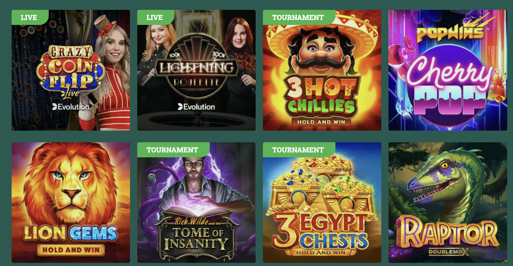 Machines à sous Cresus Casino